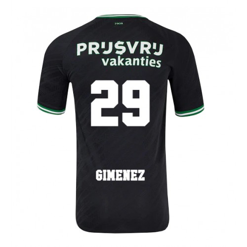 Feyenoord Santiago Gimenez #29 Gostujuci Dres 2024-25 Kratak Rukav